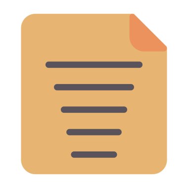 Not Web simgesi, vektör çizim