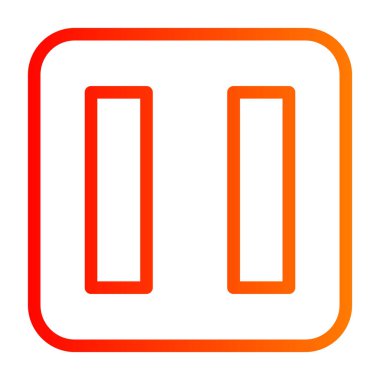 Düz vektör simgesi kaydır