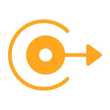 cd simge vektör illüstrasyonu