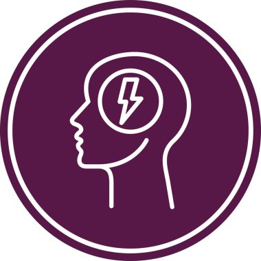 elektrik ampul ikonu vektör illüstrasyonu