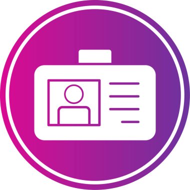 Kartvizitin vektör illüstrasyonu