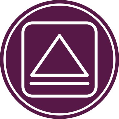 Yol işaretinin vektör illüstrasyonu