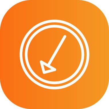 ok simgesi vektör illüstrasyonu