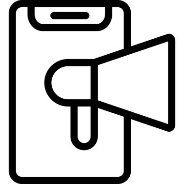 hoparlör vektör illüstrasyonu