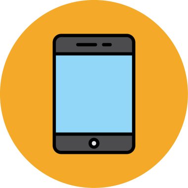 akıllı telefon simgesi vektör illüstrasyonu