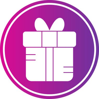 Web ve mobil için vektör hediye simgesi