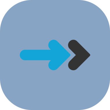 ok simgesi, vektör illüstrasyonu