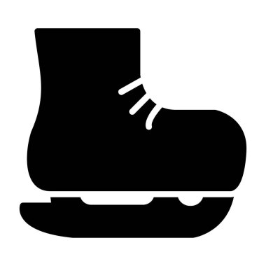 Hokey ikonu. Web için hokey vektör simgelerinin basit çizimi