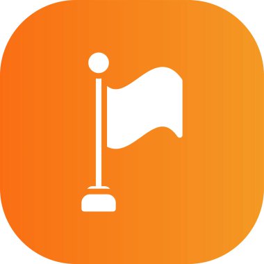 Soyut grupta bayrak simgesi izole edildi