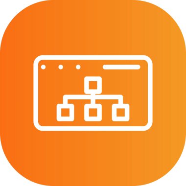 seo modern simgesinin vektör illüstrasyonu