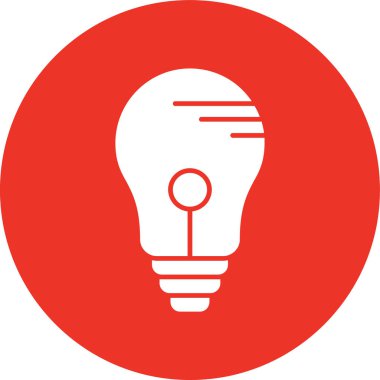 Ampul, vektör çizimi