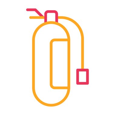 Benzin istasyonu ikonu. özet çizimi