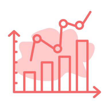 Grafik. Web simgesi basit illüstrasyon