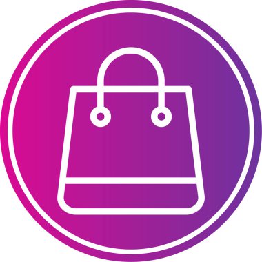 Alışveriş çantası. Basit tasarım