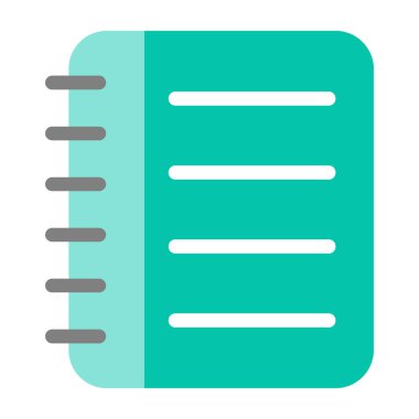 Kağıt simgesinin vektör illüstrasyonu