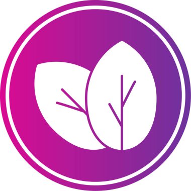 Bir ağaç simgesinin vektör illüstrasyonu