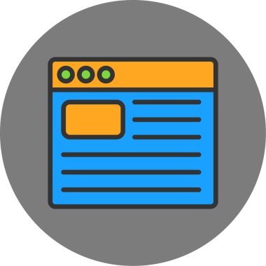 Web geliştirmede web geliştirme için web simgesi