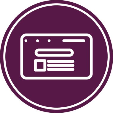 Eşsiz Cüzdan Vektör Kabartma Simgesi