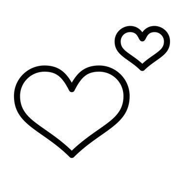 Ok simgesi vektör illüstrasyonlu kalp