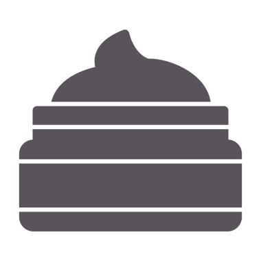 şapka ve eşarp simgesi, vektör çizimi