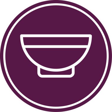 Küvet vektör ikonu. bu yuvarlak düz sembol beyaz arkaplan üzerinde pembe renk ile çizilir.