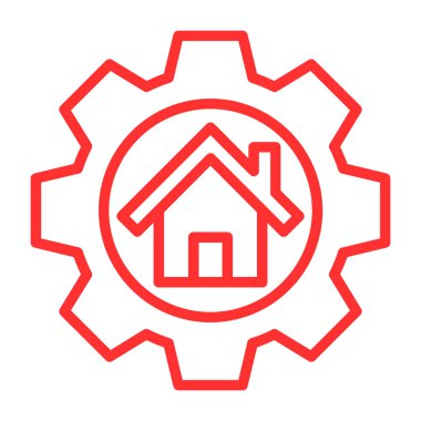 ev vites simgesi vektörü