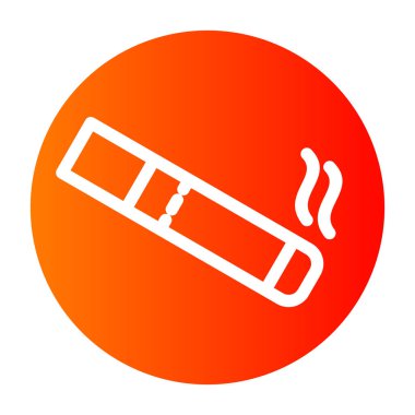 Sigara içiyorum. Basit tasarım