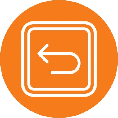 Güzel Ok Sağdaki Kabartma Vektör Simgesi