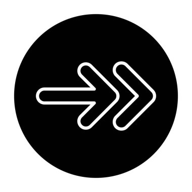 ok vektörü simgesi tasarımı