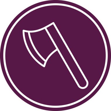 Çekiç simgesi. Vektör çizim