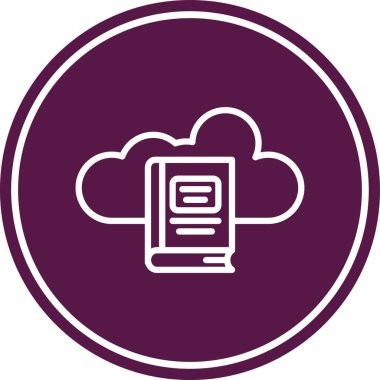 Bulut hesaplama. Web simgesi