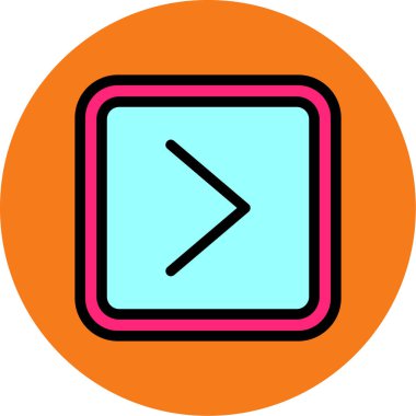 Bir bilgisayar ekranının vektör illüstrasyonuName