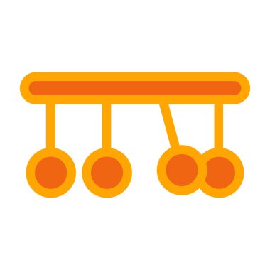 Sarkacı ağ simgesi, vektör illüstrasyonu