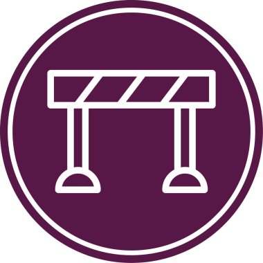 Yol işaretinin vektör illüstrasyonu