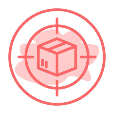 Vektör illüstrasyonu, simge ögesi arkaplanı