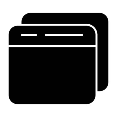 Banka kartı ikonu. vektör illüstrasyonu