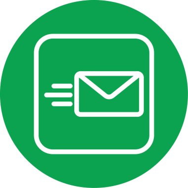 posta simgesi, vektör illüstrasyon tasarımı