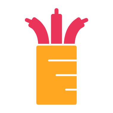 fast food. Basit resimleme