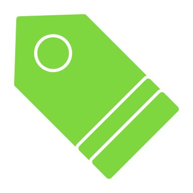 kağıt etiket simgesi, vektör illüstrasyonu