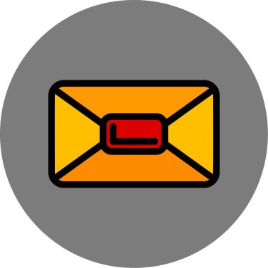 E- posta simgesi vektör illüstrasyonu