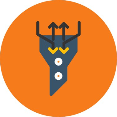 Modern b aracının vektör illüstrasyonunda aracın eksik simgesi