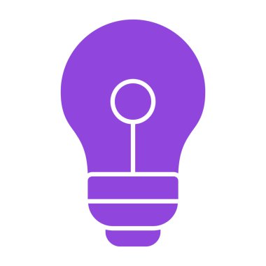 ampul vektör simgesi