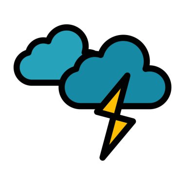 şimşek bulutu çizimi