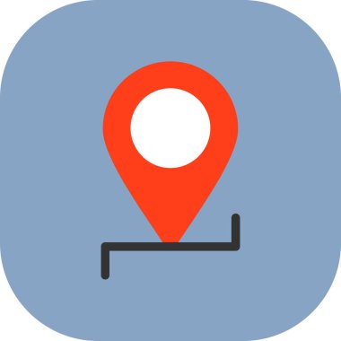 pin simgesi vektör illüstrasyonu