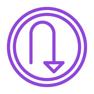 Yön ok işareti. vektör.