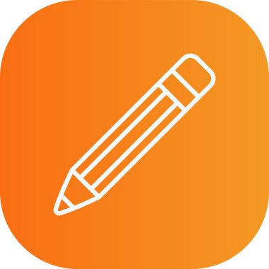 kalem simgesinin vektör illüstrasyonu