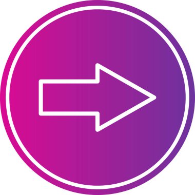 ok simgesinin vektör illüstrasyonu