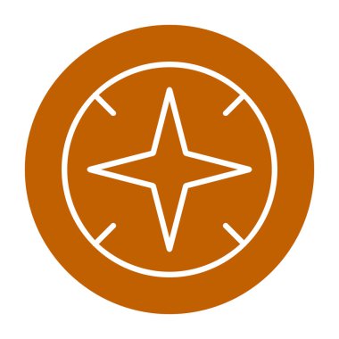 Yıldız simgesi. vektör illüstrasyonu