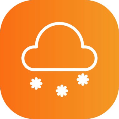 vektör Bulut simgesi illüstrasyonu