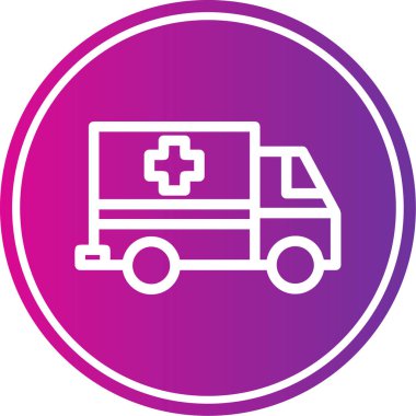 Modern oto tamir simgesinin vektör illüstrasyonu